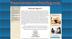 Desktop Screenshot of free-insurance-training.com